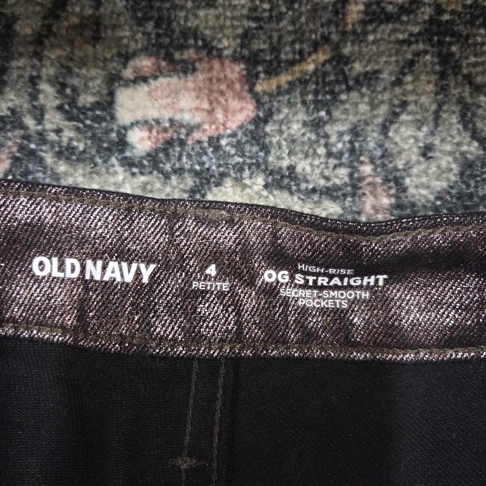 Old Navy Shine OG straight High Rise Jeans - Picture 7 of 8